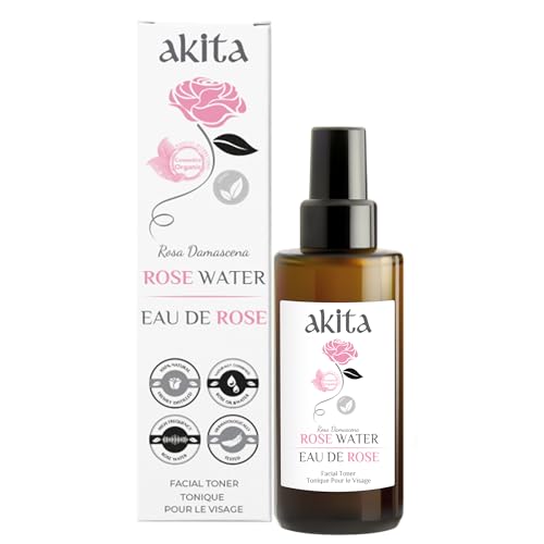 Akita - All Natural Rose Water, 100ml