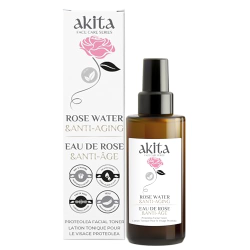 Akita - All Natural Rose Water, Anti-Aging, 100ml