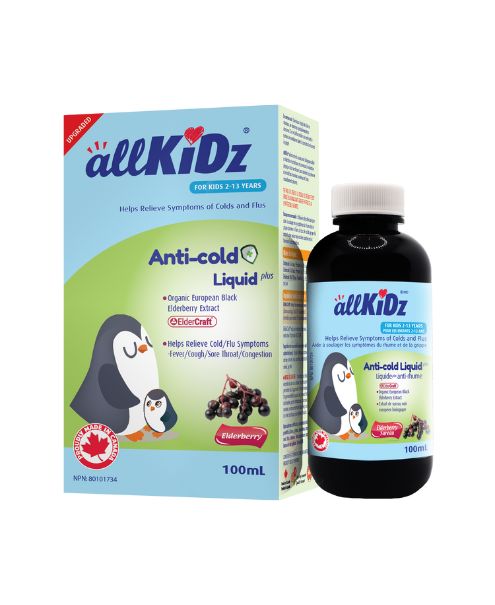 Allkidz - Anti-Cold Elderberry Liq Plus, 100ml