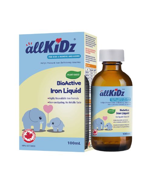 Allkidz - BioActive Iron Liq, 100ml