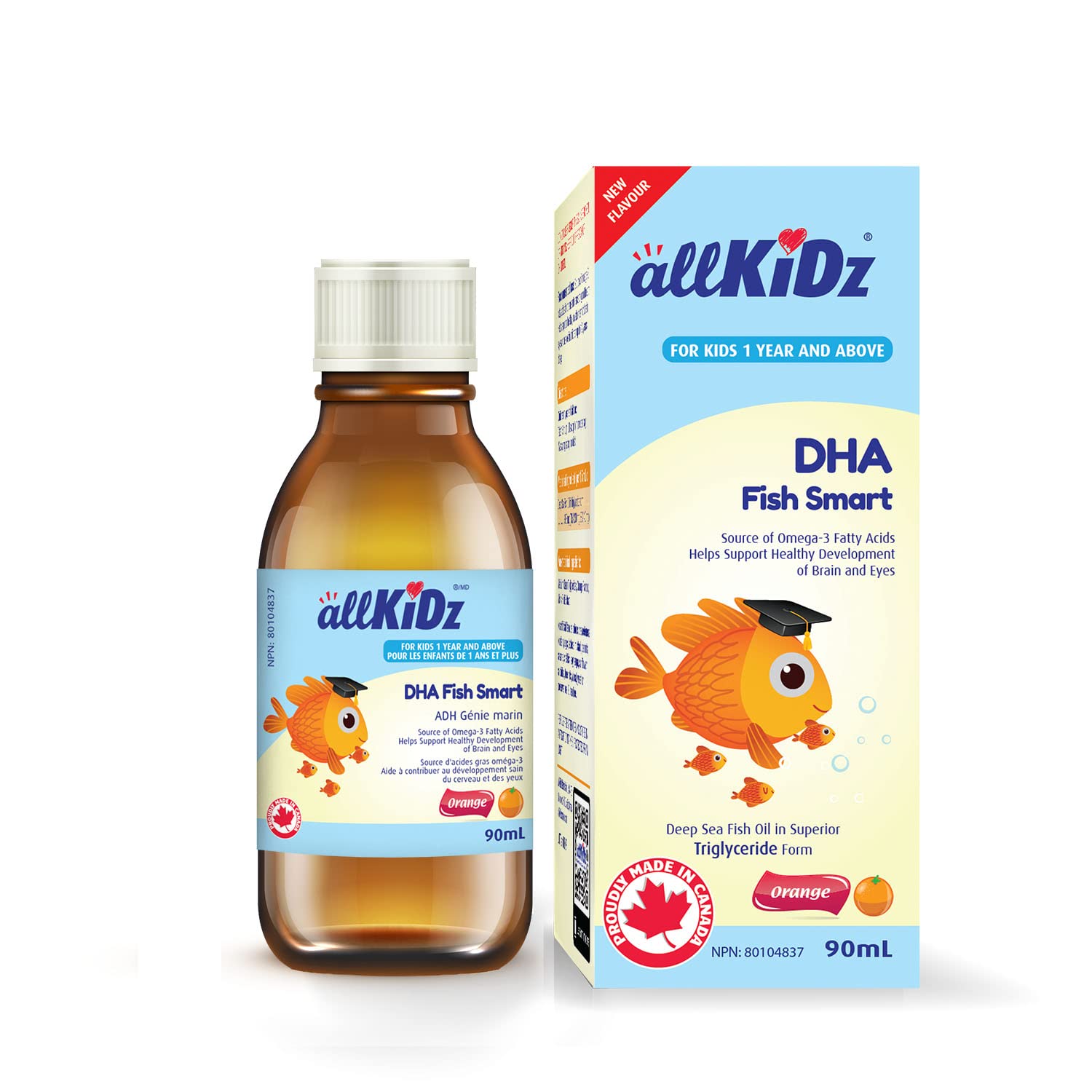 Allkidz - DHA Fish Smart, 90ml