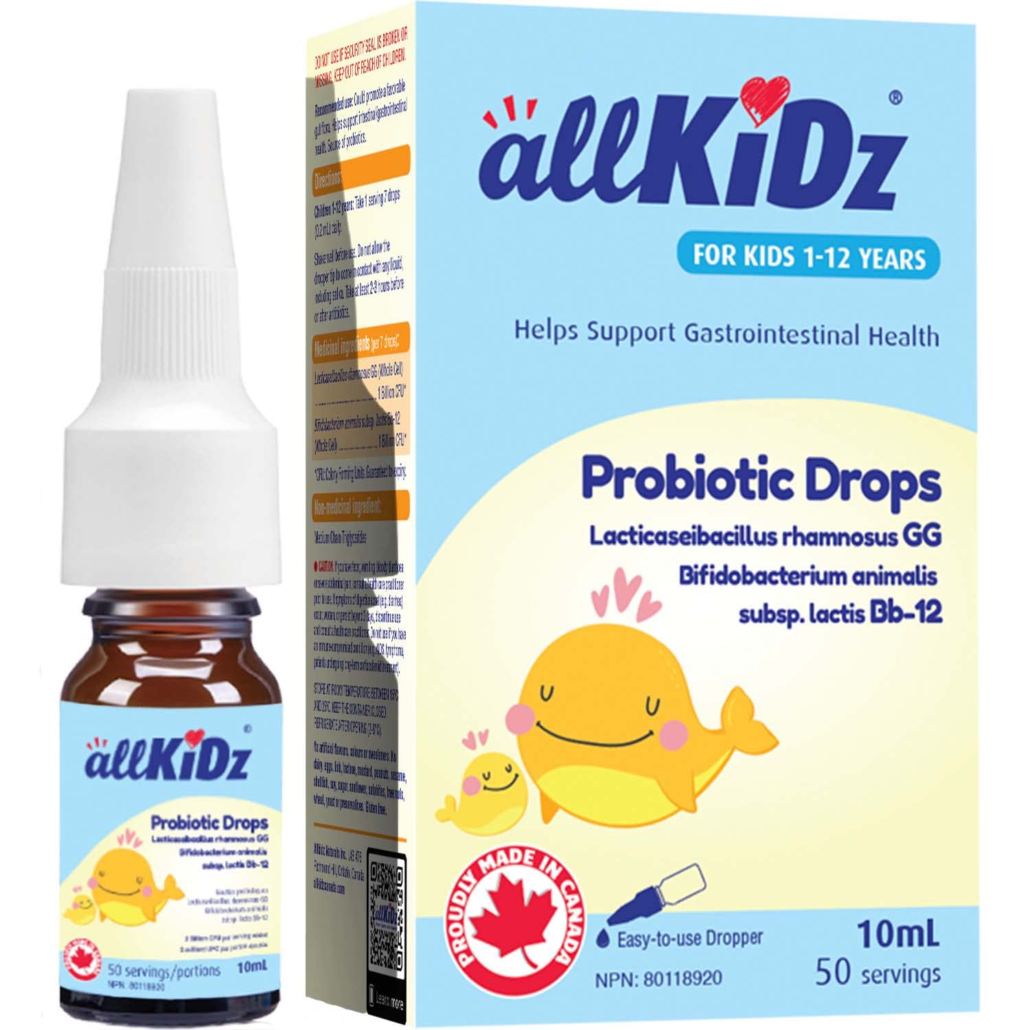 Allkidz - Probiotic Drops, 10ml