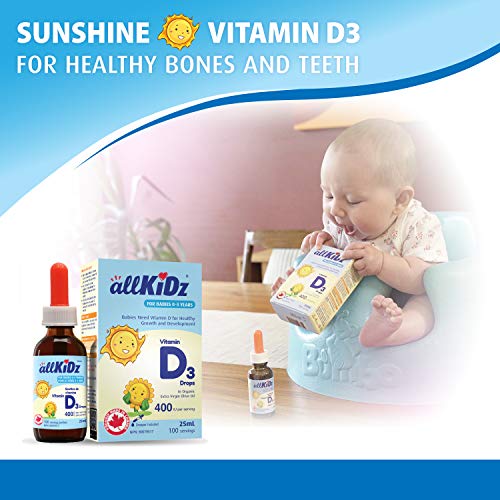 Allkidz - Vitamin D3 (400IU), 25ml