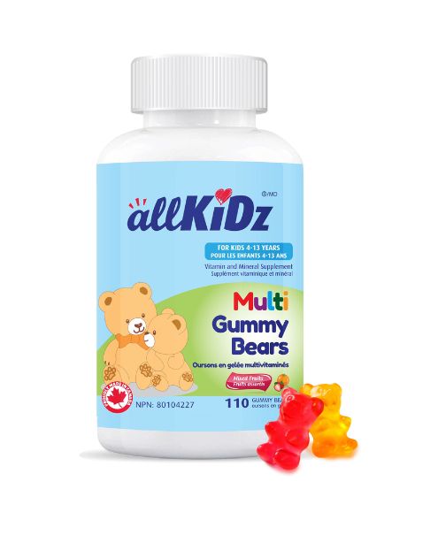 Allkidz - Multi Gummy Bears, 110s