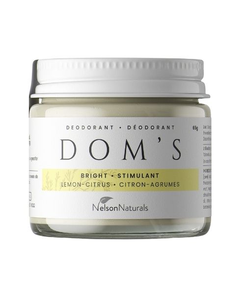 Doms Naturals - Bright Lemon Citrus Deodo. 65ml