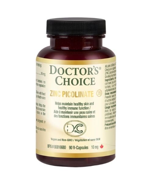 Dr. Choice - Zinc Picolinate 50mg, 90vcaps