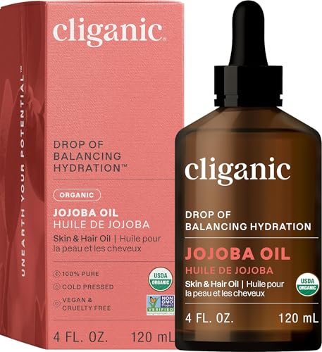 Cliganic - Organic Jojoba Oil, 120ml