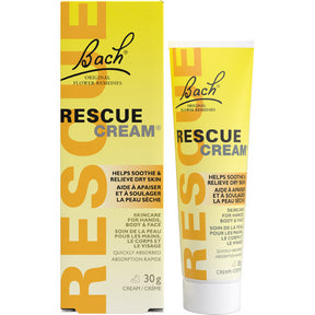 Bach Rescue Cream  Natural Calming & Soothing Skin Support 30g