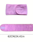 Microfiber Headband Fashion Hair Accessories Adjustable Magic Sticker Headband For Washing Face Spa Skincare