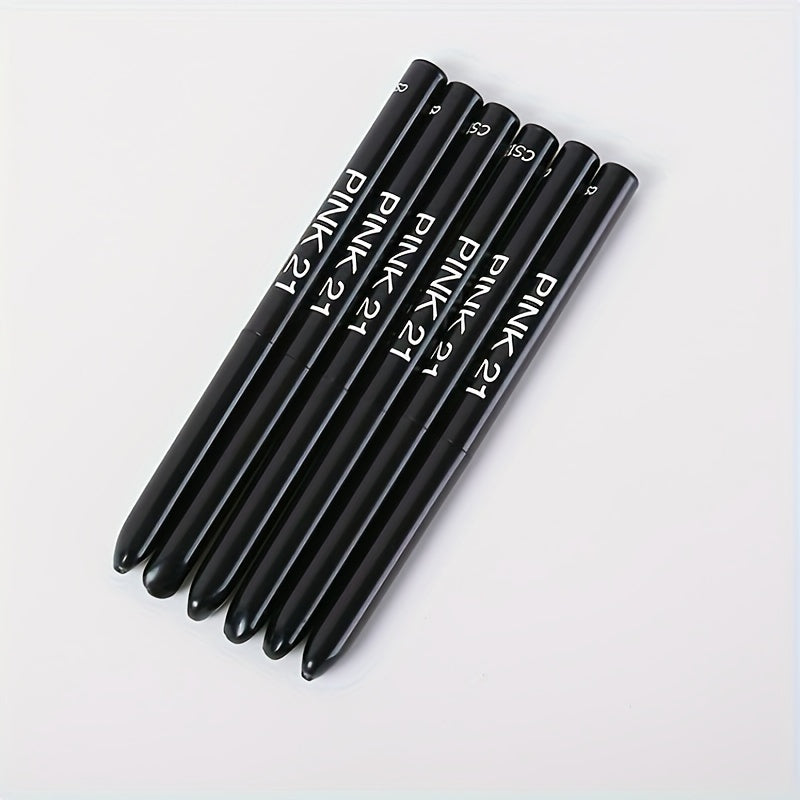 Waterproof & Sweat-Proof Black Eyeliner Pencil - Long-Lasting, Smudge-Proof For Bold Eye Makeup, Perfect Gift Idea