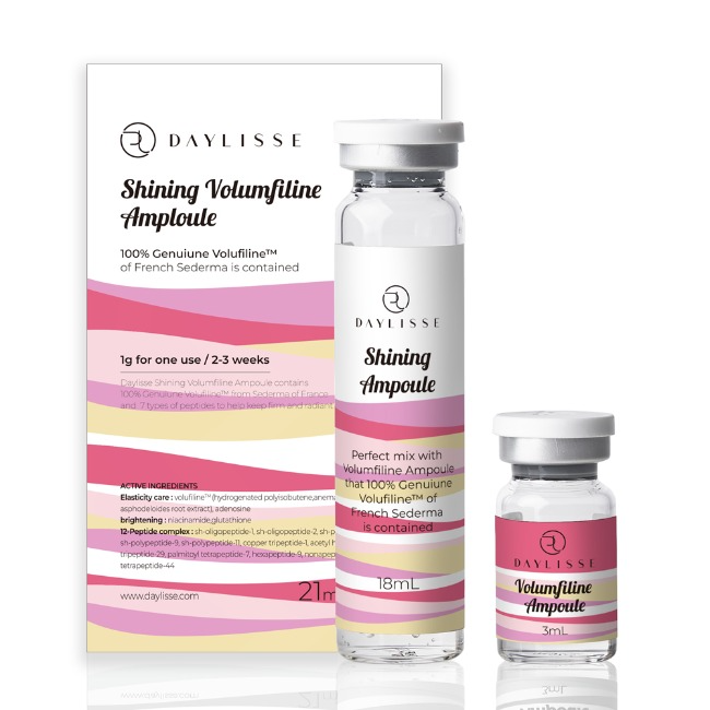 Daylisse Shining Volumfiline Ampoule (21mL) | Elasticity & Radiance Boosting Ampoule
