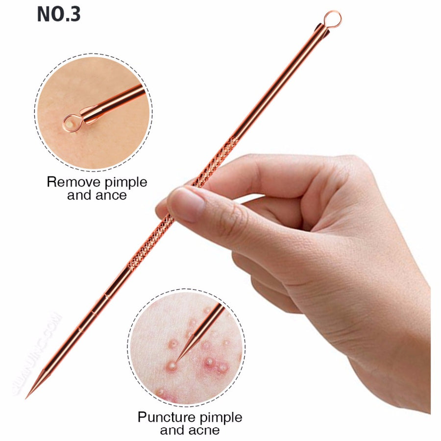 Ivory Ares Anti Bacterial Double ended Acne Needle