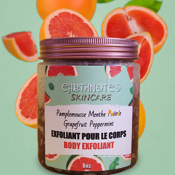 Grapefruit Peppermint Body Exfoliant - Free Shipping