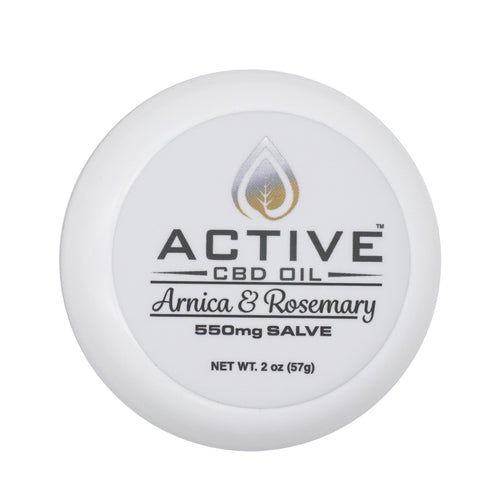 CBD Active Salve - 550mg - 2oz, vegan - Free Shipping