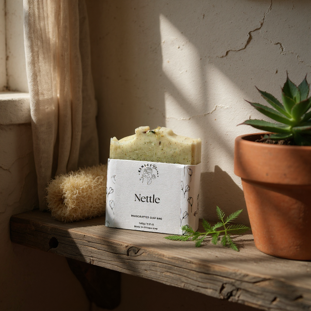 Nettle Soap – Purifying & Rejuvenating, 140g