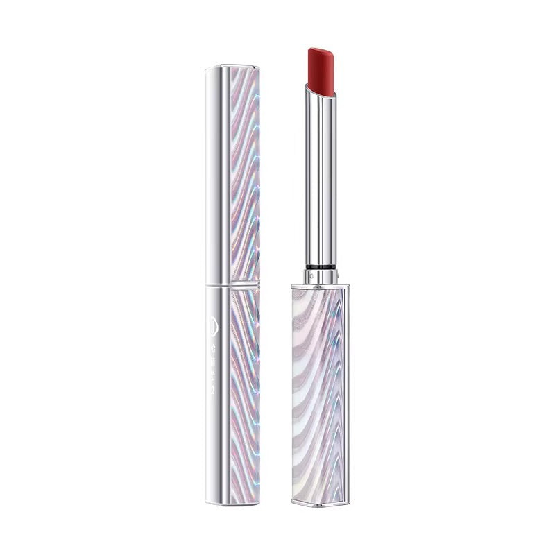 Chic Sleek Silver Red Lipstick – Bold Red, Vegan & Cruelty-Free