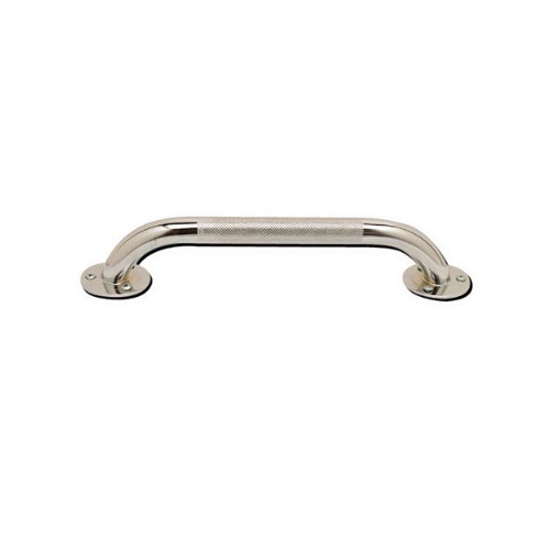 Grab Bar Knurled Chrome – Non-Slip Safety Support Bar