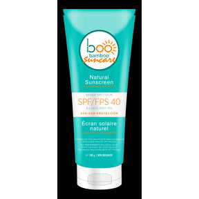 Boo Bamboo - SPF 40 Natural Sun Screen Lotion (100ml 6)