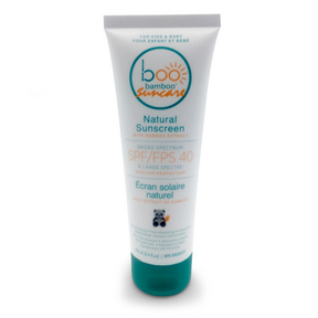 Boo Bamboo - SPF40 Kids & Baby Nat. Sun Screen (100ml 6)