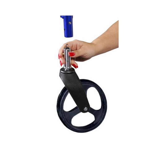 Front Wheel 8" 3-Hole for D Lite Rollator – Replacement Wheel