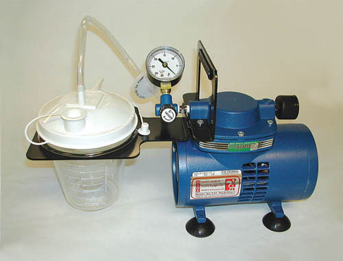 Suction Aspirator Unit with 800cc Cannister by Mada – High-Performance Medical Suction Device