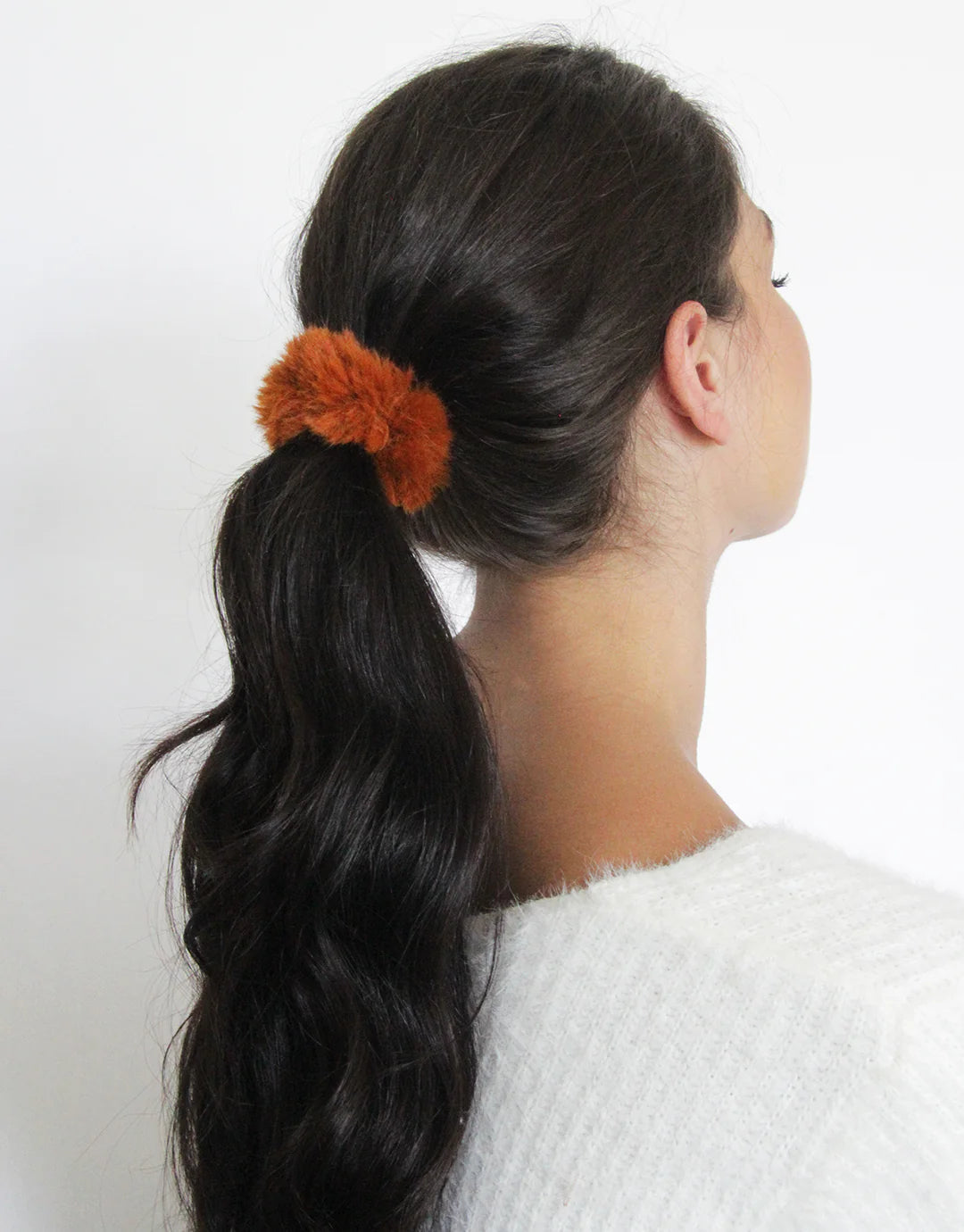 BANDED - Faux Fur Scrunchie - All Spice (3 x 4pk 3)