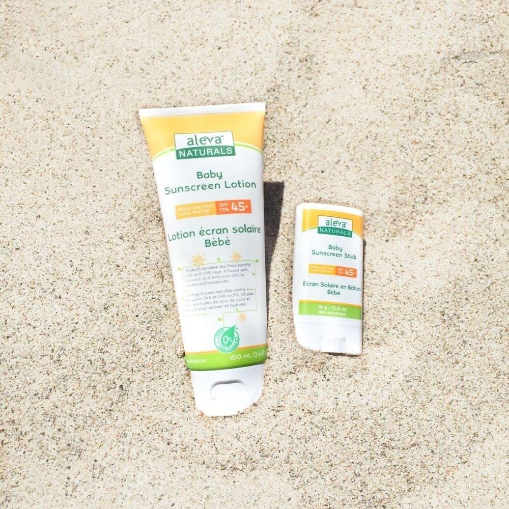 Aleva Naturals - Baby Sunscreen Stick SPF 45+ (14g 12)