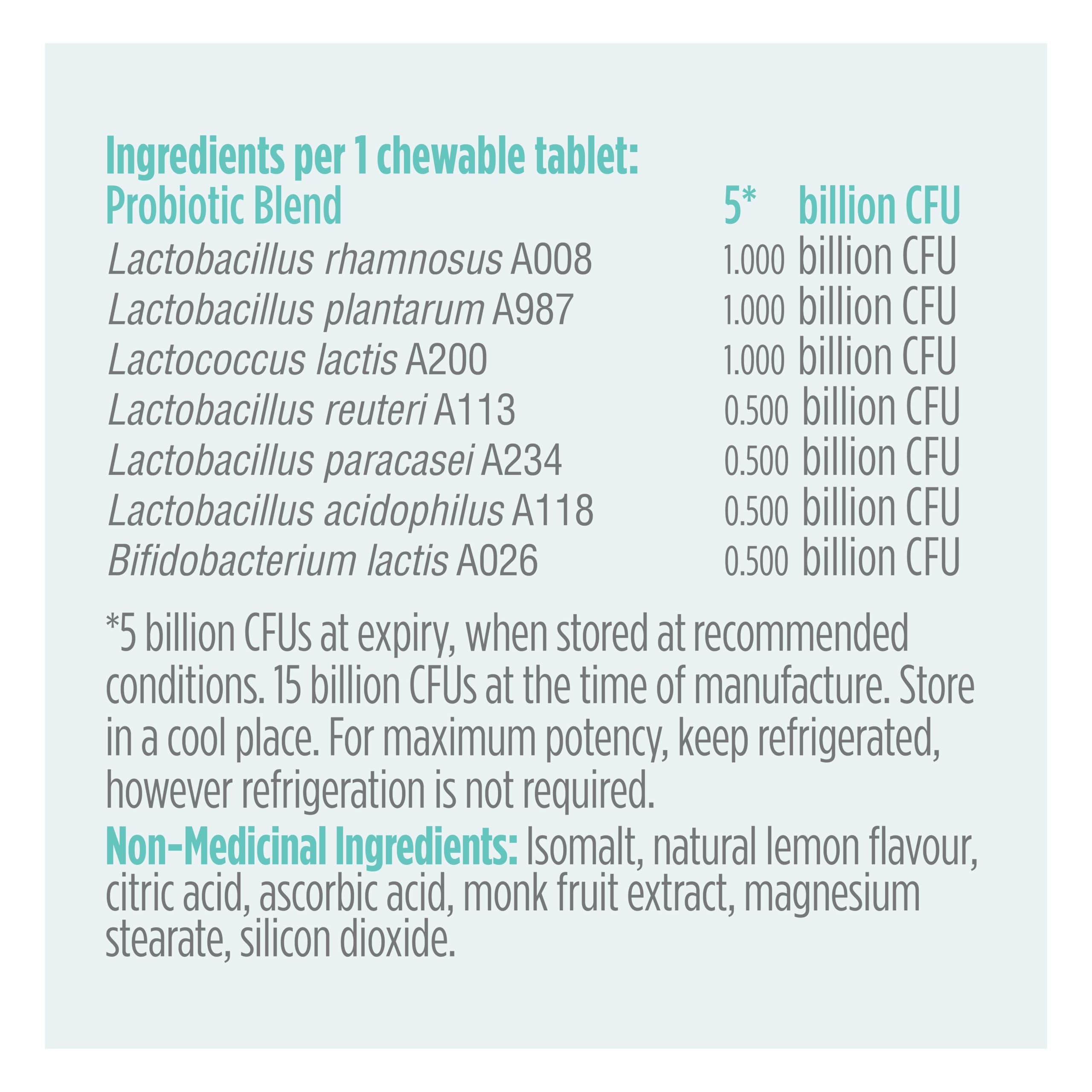 Genuine Health - Probiotic for Kids - Lemonade (30ch 24)