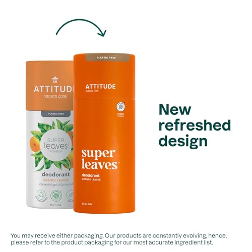 Attitude - Deodorant - Orange Leaves (85g 6)