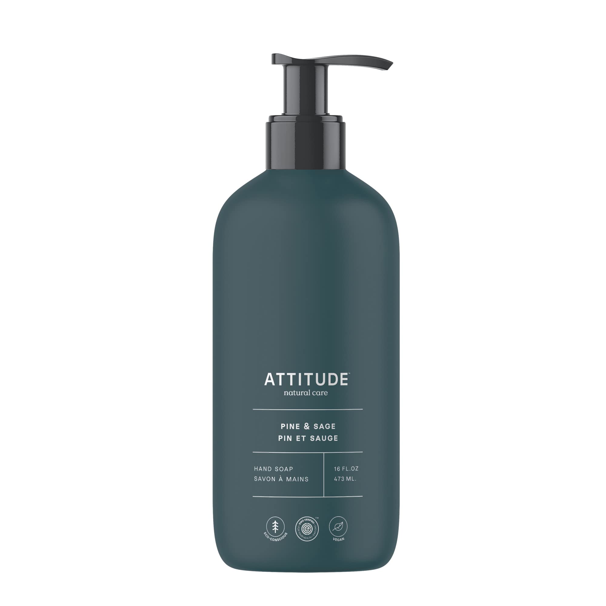 Attitude - Hand Soap - Pine & Sage (473ml 6)
