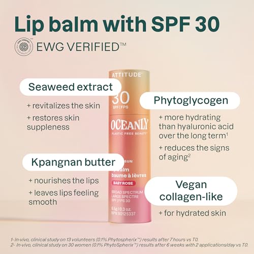 Attitude - Oceanly Cheeks Blush - Rose (8.5g 6)