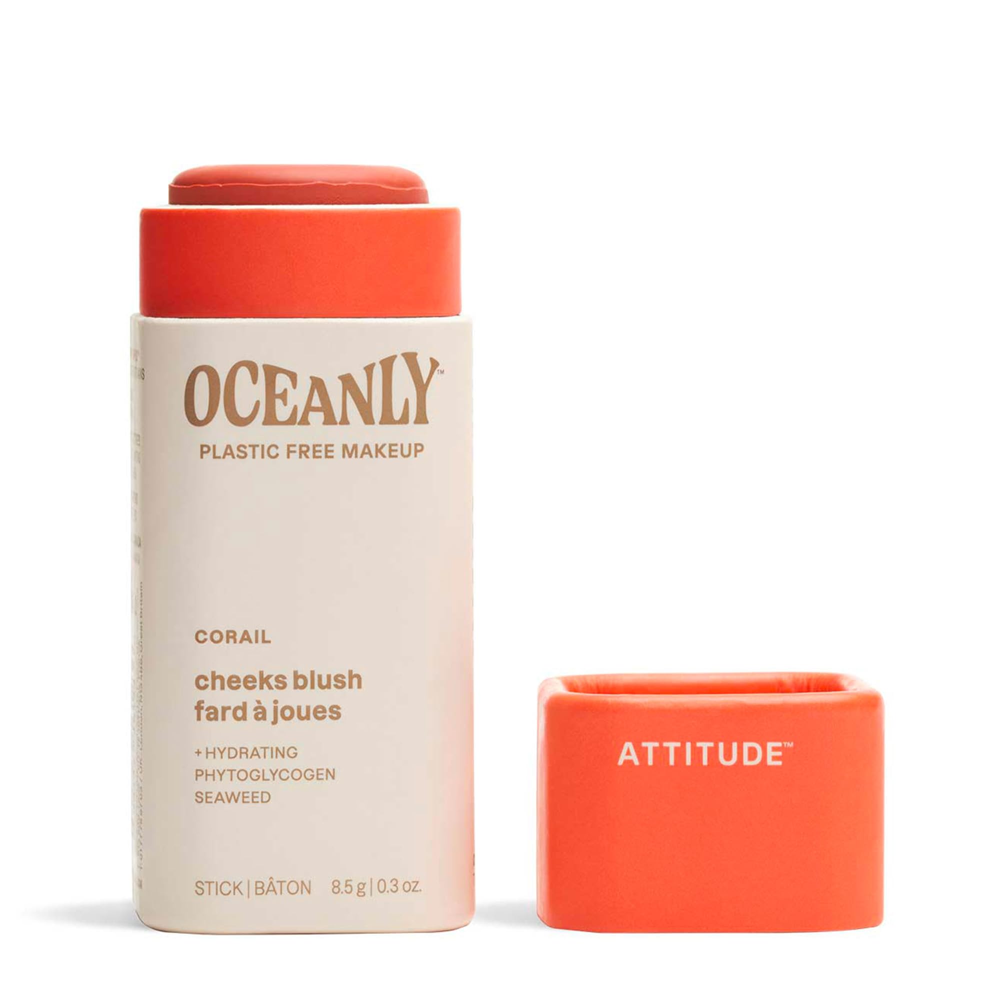 Attitude - Oceanly Cheeks Blush - Corail (8.5g 6)