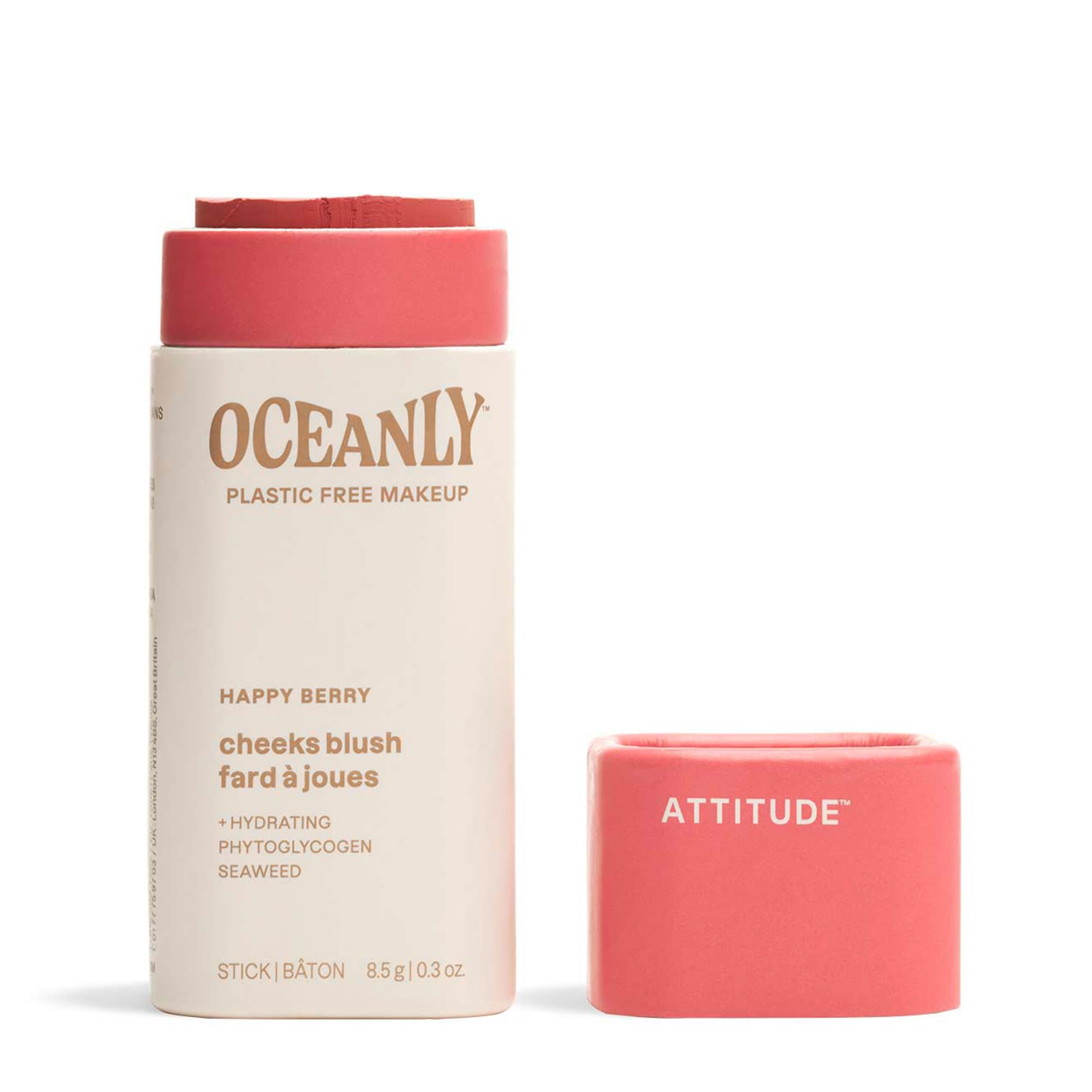 Attitude - Oceanly Cheeks Blush - Happy Berry (8.5g 6)