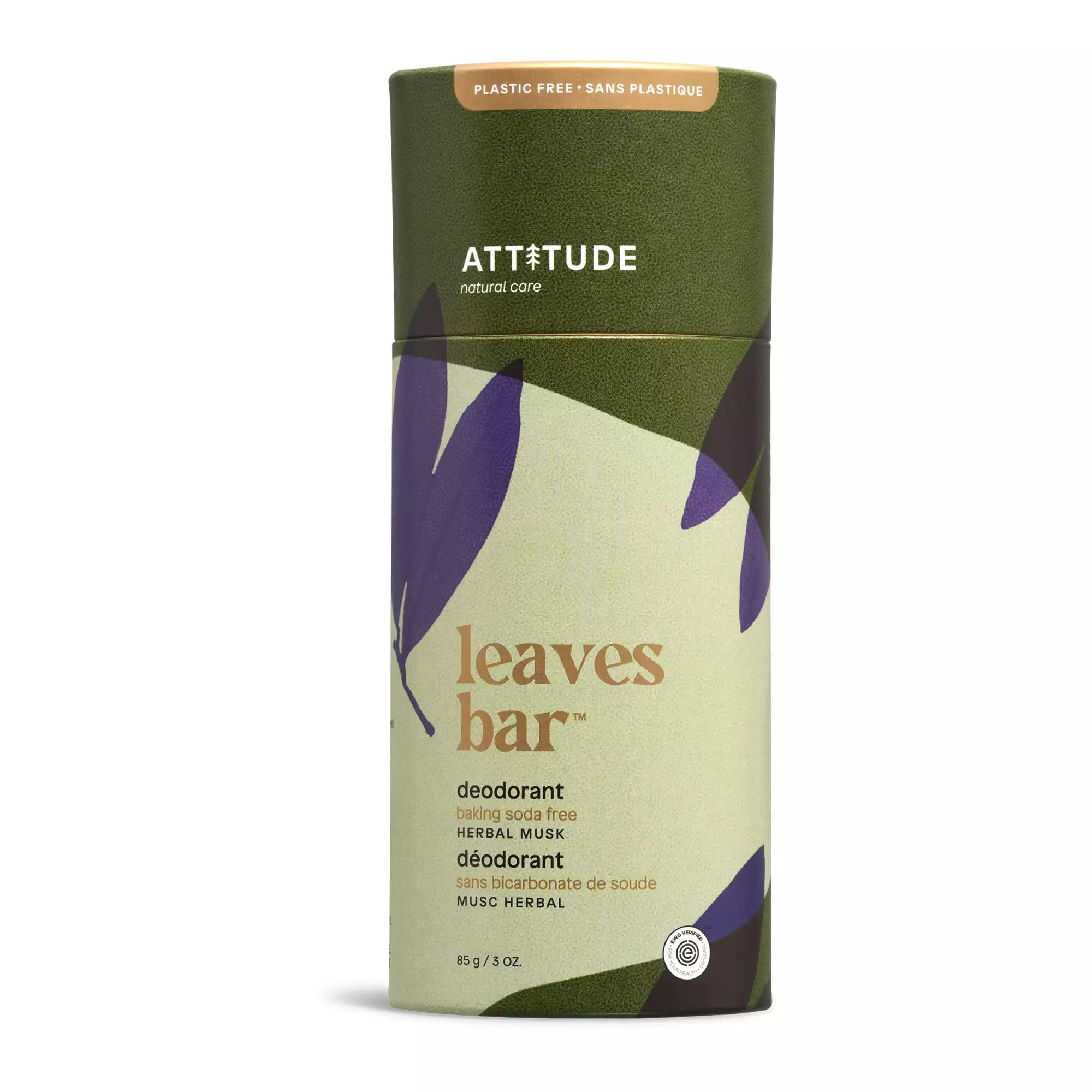 Attitude - Deodorant - Herbal Musk (85g 6)