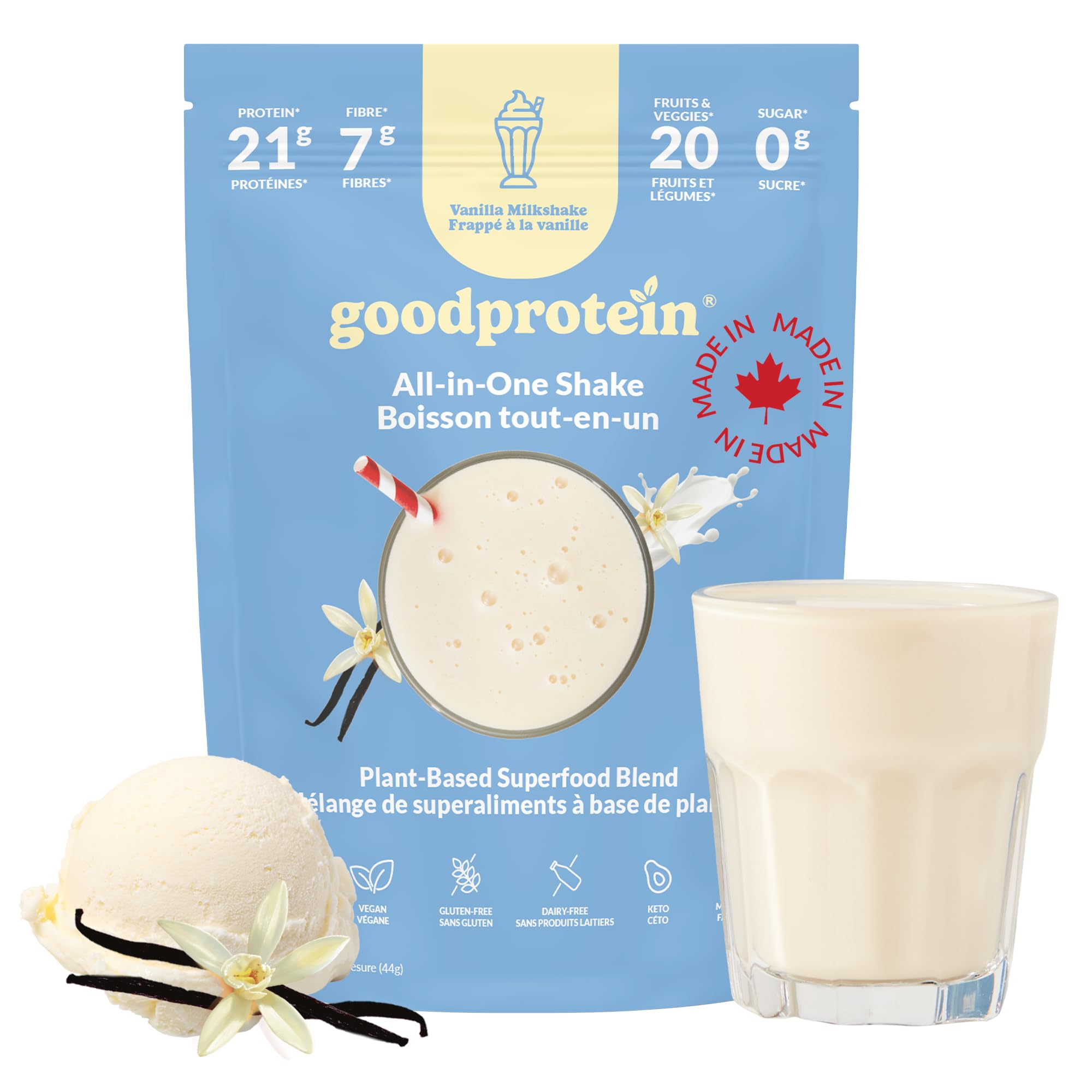 Good Protein - Vanilla Milkshake (880g 10)
