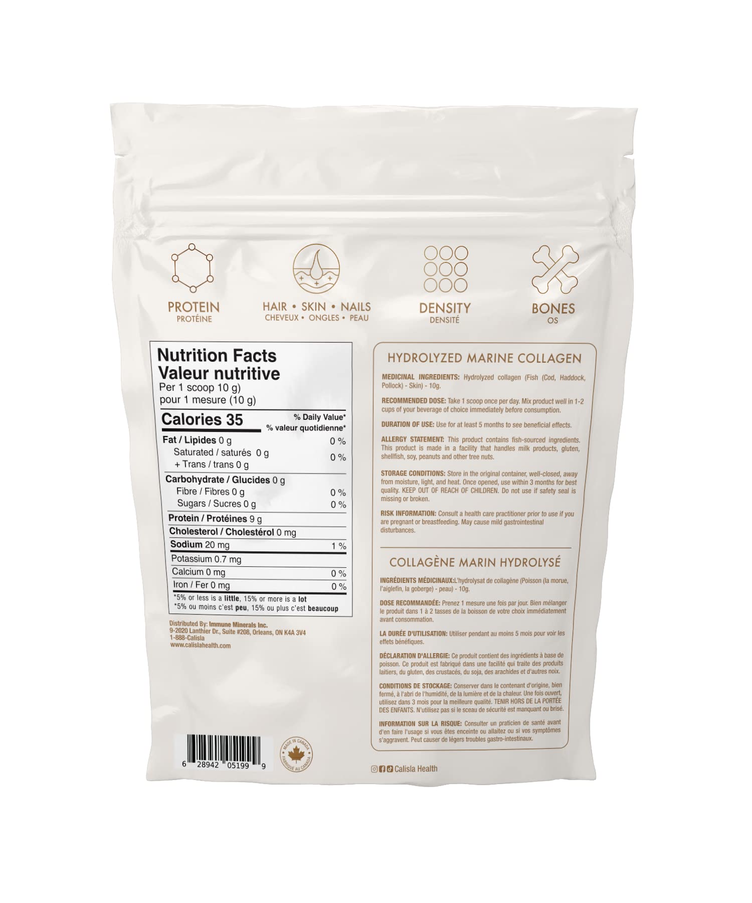 Calisla - Hydrolyzed Marine Collagen (300g 1)