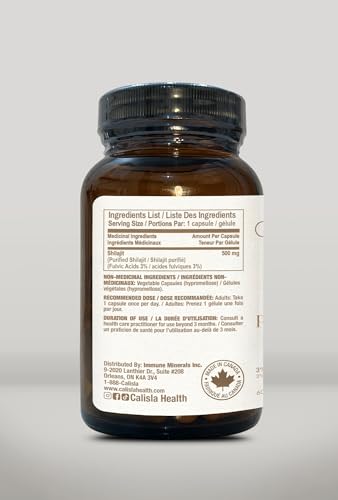Calisla - Shilajit Capsules (60caps 6)