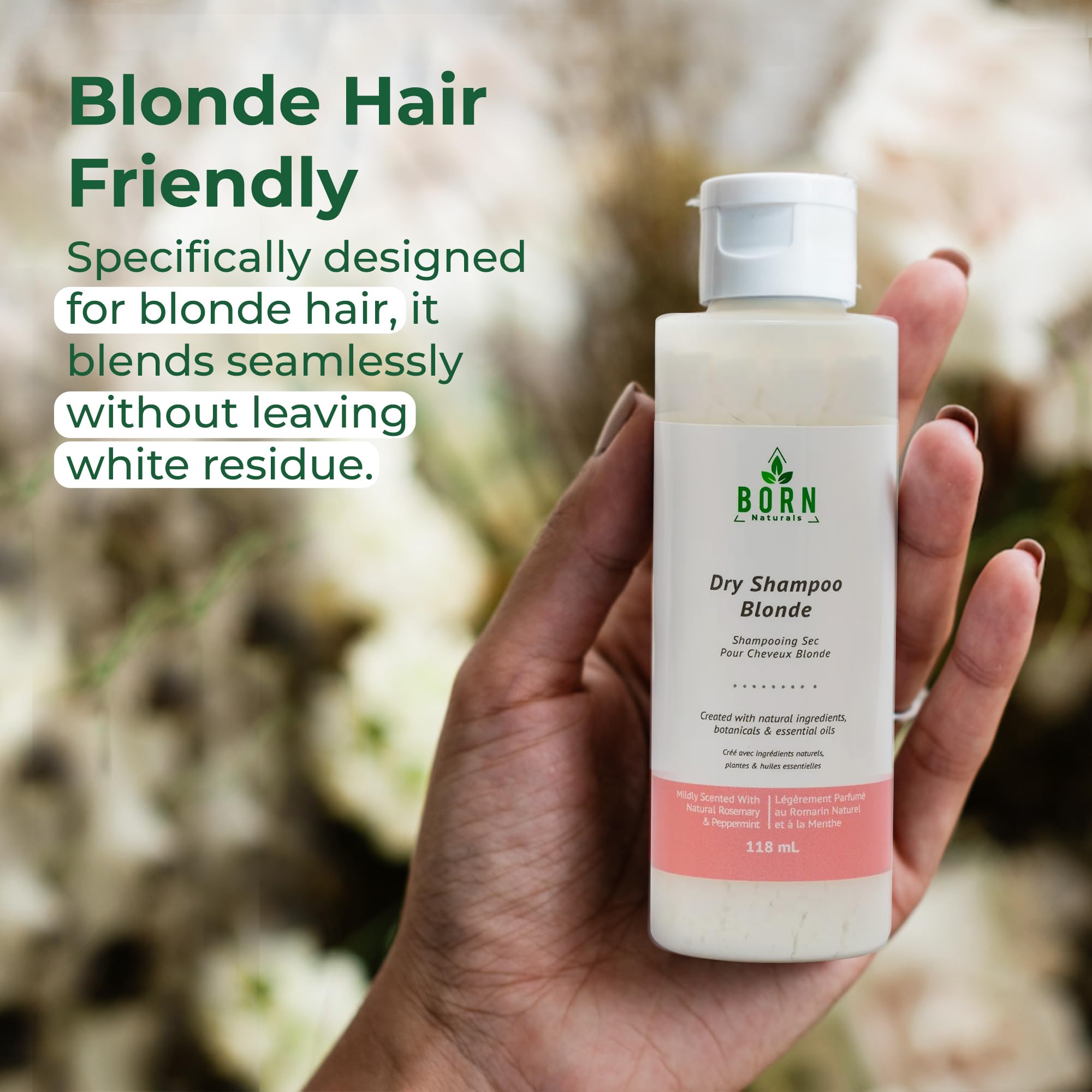BORN Naturals - Dry Shampoo - Blonde (118ml 12)