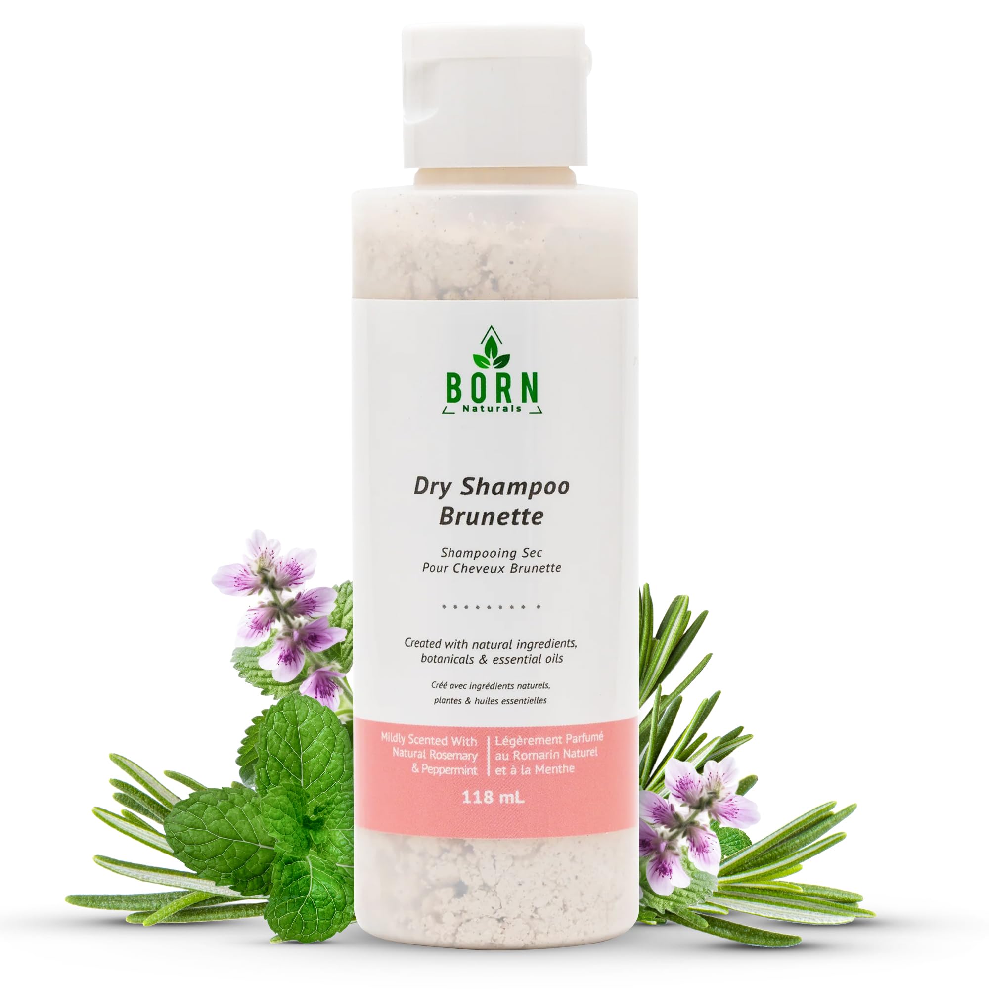 BORN Naturals - Dry Shampoo - Brunette (118ml 12)