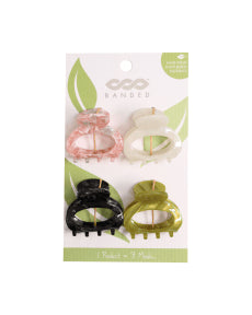 BANDED - Nature Path Claw Clips (3 x 4pk 3)