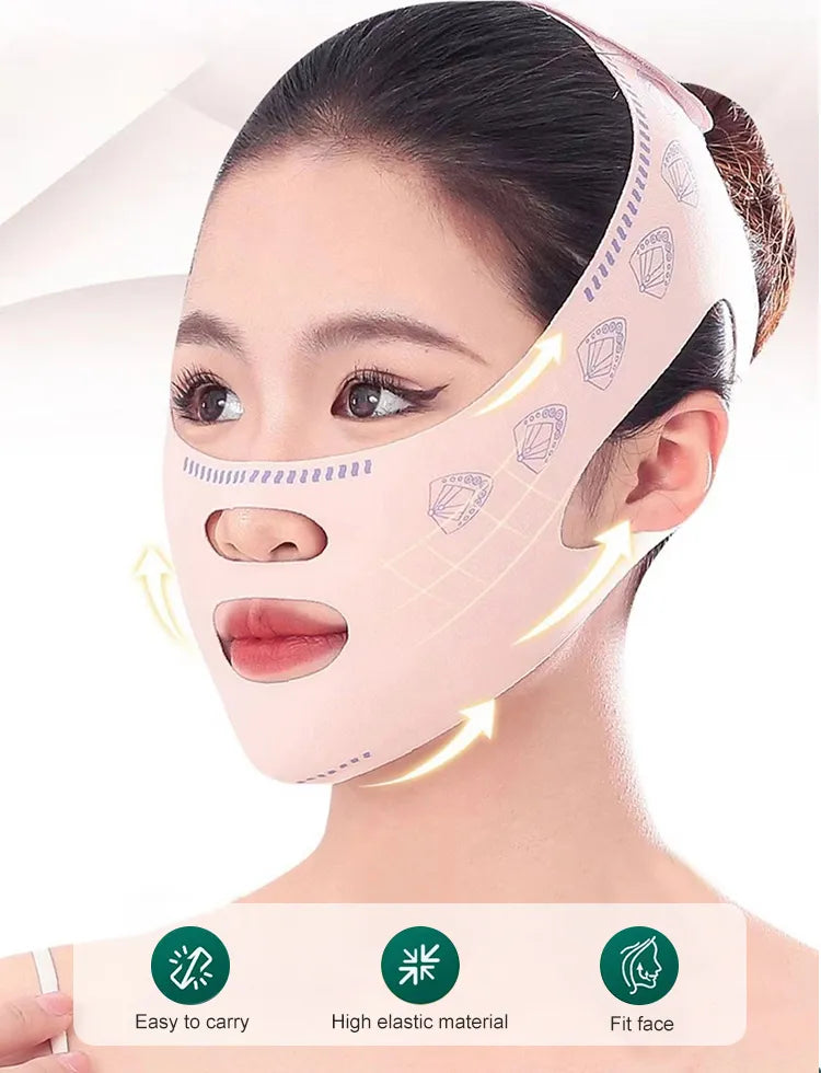 Wholesale Cheap V Face Chin Bandage – Facial Lifting & Jawline Contouring Band