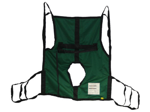Sling One-Piece with Commode Opening & Position Strap – Patient Lift Support