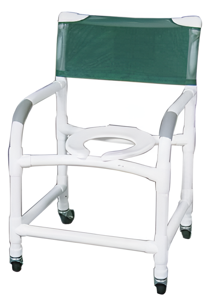 Shower Chair Wide Deluxe PVC Superior – Extra Comfort & Stability