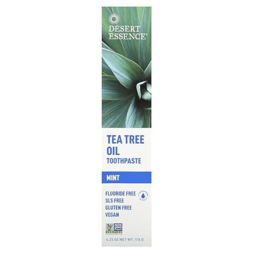 Desert Essence - Tea Tree Oil Toothpaste With Mint (176g 6)