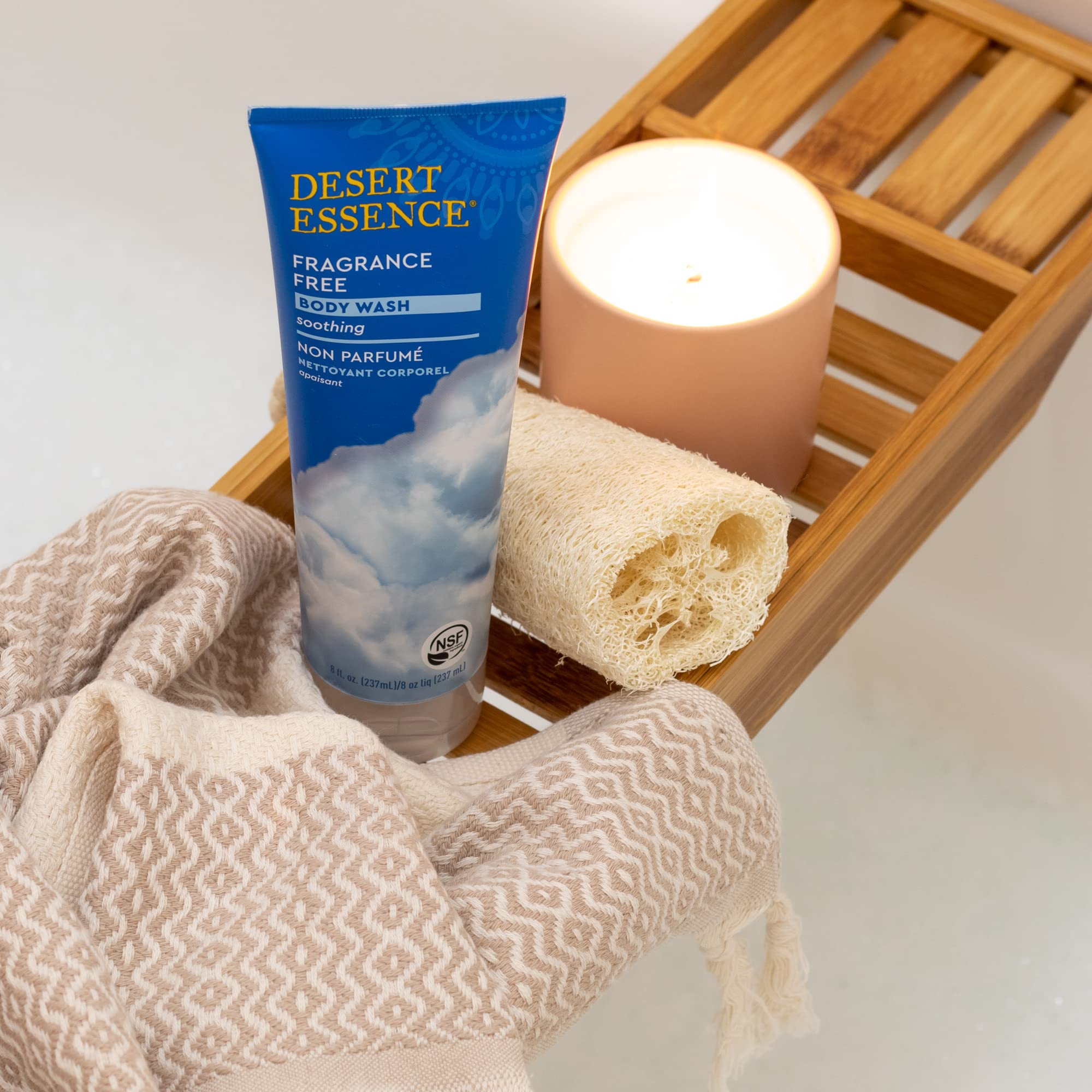 Desert Essence - Fragrance Free Body Wash (237ml 12)