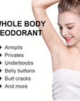 1pc Whole Body Armpit Deodorant Cream Lotion, Long Lasting, Gentle Cleaning Of Armpit Odors, Refreshing Fragrance, Soothing And Moisturizing Underarm Deodorizing Cream, Prevents Odor Up To 72 Hours