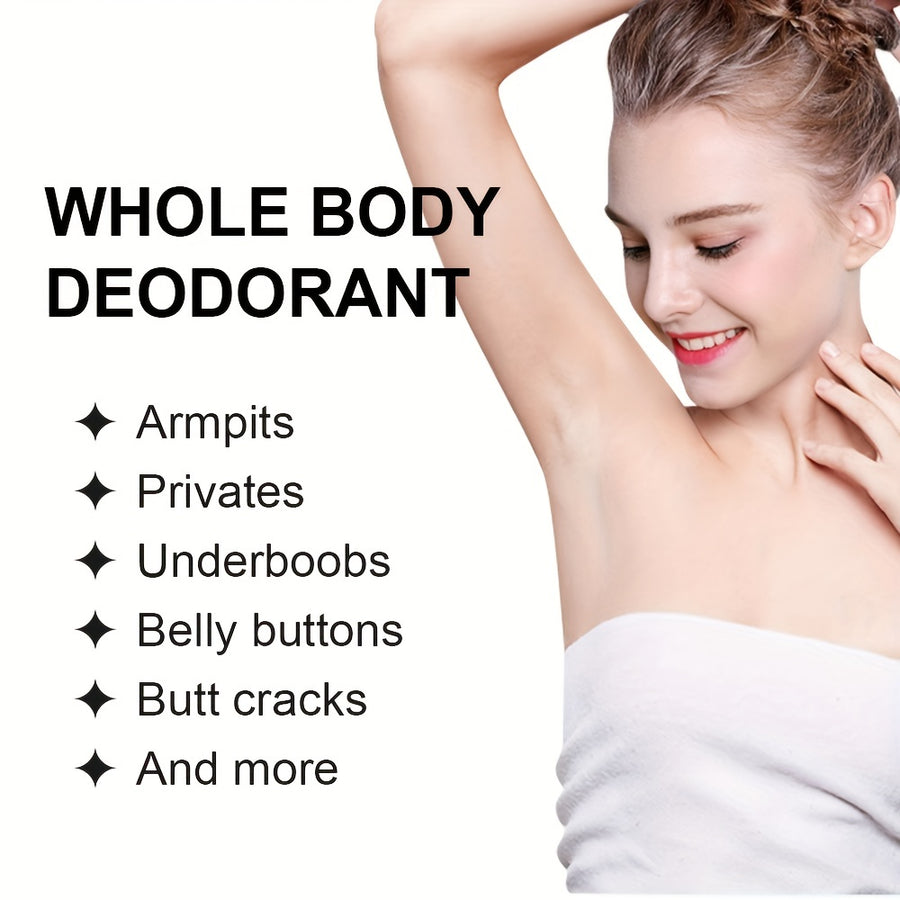 1pc Whole Body Armpit Deodorant Cream Lotion, Long Lasting, Gentle Cleaning Of Armpit Odors, Refreshing Fragrance, Soothing And Moisturizing Underarm Deodorizing Cream, Prevents Odor Up To 72 Hours