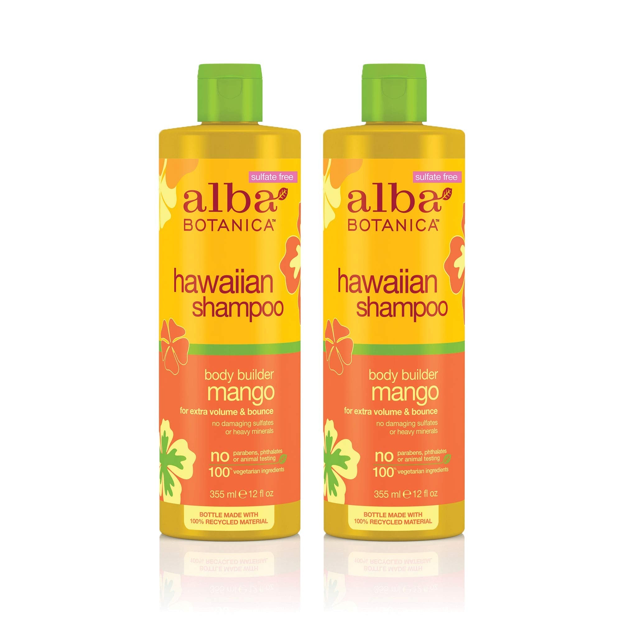 Alba Botanica - Body Builder Mango Shampoo (355ml 6)