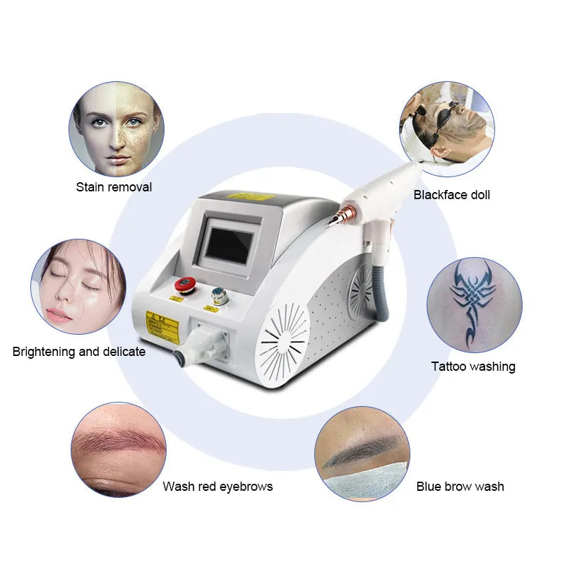 Hot Sale Good Price Long Pulse Q-Switch ND YAG Laser Tattoo Removal Machine