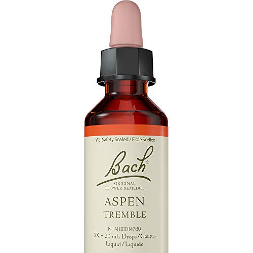 Bach Original Flower Essence – Aspen for Feeling Fearful or Unsettled, 20 ml
